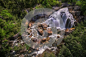 Inglis Falls in Grey County in Ontario, Canada