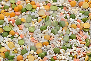 Ingredians of soup mix