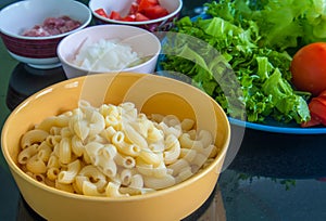 Ingredient of macaroni