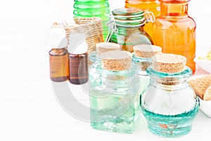 Ingredient for making personal skincare products - oils, wax, emulsifiers, hydrolates.