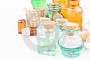 Ingredient for making personal skincare products - oils, wax, emulsifiers, hydrolates.