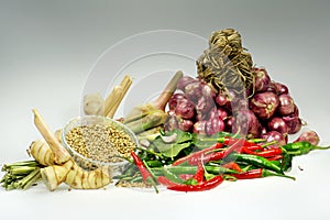 Ingredient of thai spicy