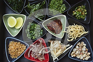 Ingredients for an Authentic Burmese Khow Suey