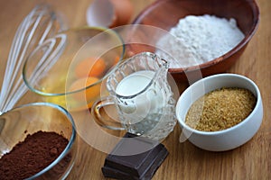 Ingredients for a Cake