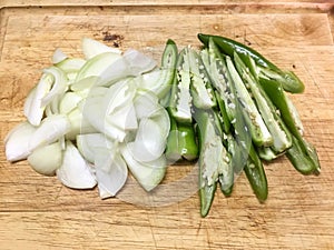 Ingredients for cooking food