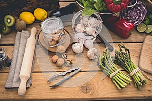 Ingredients for cooking photo