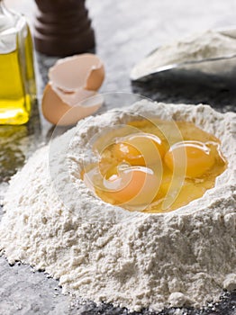 Ingredients for Fresh Pasta