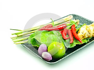 Ingredients group of Tomyum(Thai food)