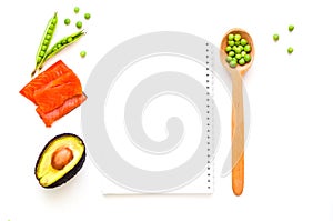 Ingredients for ketogenic diet. The concept of healthy eating