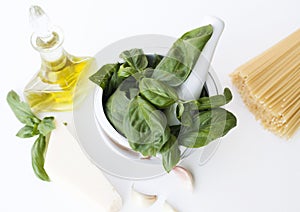 Ingredients for Pesto alla Genovese