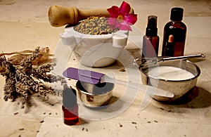 Ingredients for production of essential oils