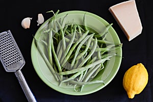 Ingredients for summer salad