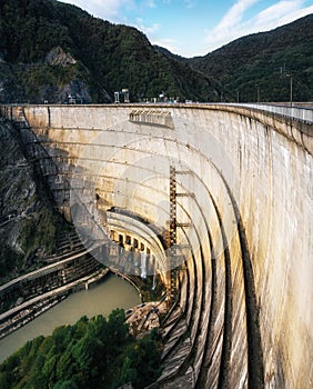 Inguri hydroelectric power station HES in Georgia