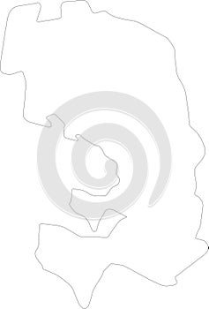 Ingush Russia outline map