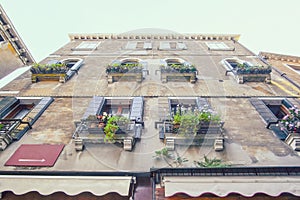 Inhabited house in Venice