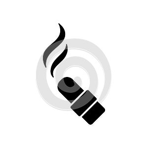 Inhalant icon vector on white