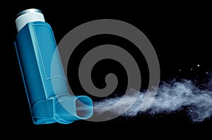 Asthma spray inhaler