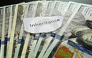 Inheritance note photo