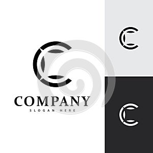 Initial C logo vector template, Abstract Letter C logotype trademarks, company logo, Vector Illustration