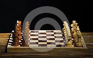 Initial chess position