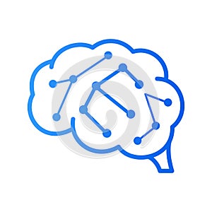 Initial E brain logo