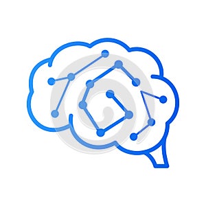 Initial G brain logo
