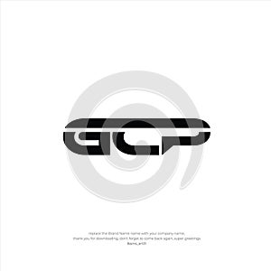 Initial GCP Letter Logo Design