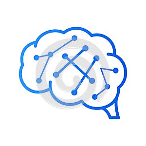 Initial H brain logo