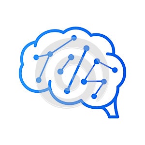 Initial i brain logo