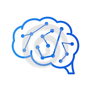 Initial J brain logo