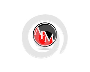 Initial Letter APM Logo Template Design