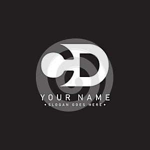 Initial Letter CD Logo - Simple Business Logo