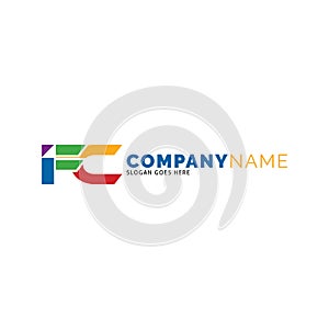 Initial Letter IFC Icon Vector Logo Template Illustration Design