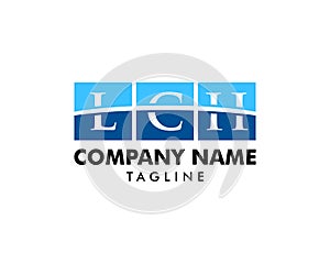 Initial Letter LCH Logo Template Design