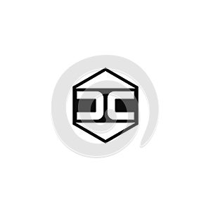 Initial letter logo cd, dc design