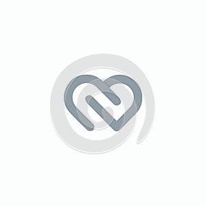 Initial letter logo cd, dc design