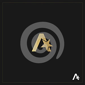 initial letter a logo, icon and symbol vector design illustration