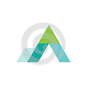 A initial letter logo