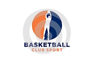 Initial letter O basketball logo icon. basket ball logotype symbol,