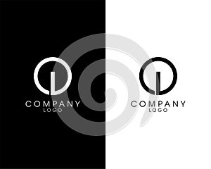 Initial letter OI, IO logotype company name design. vector logo for business and company identity