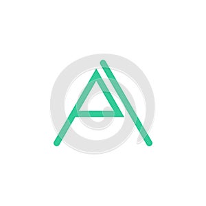 Initial letter pa/ap logo