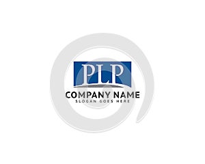 Initial Letter PLP Logo Template Design