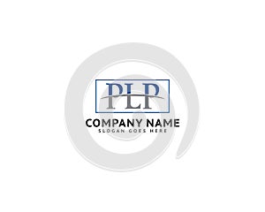 Initial Letter PLP Logo Template Design