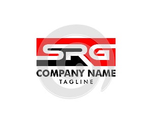 Initial Letter SRG Logo Template Design