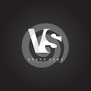Initial Letter VS Logo - Simple Business Logo