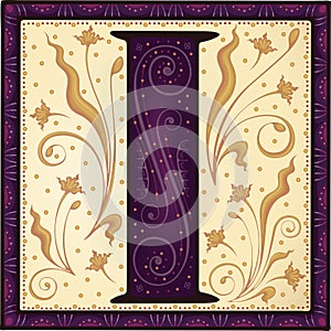 About Initial Letters I.Alphabet.