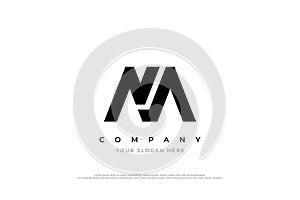 Initial NM Logo or M Logo Design photo