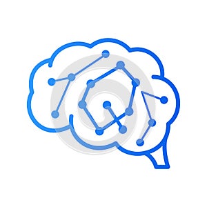 Initial Q brain logo