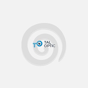 initial T and O logo glasses Totality Optic logo