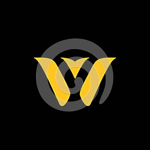 The initial W logo is elegant and luxurious